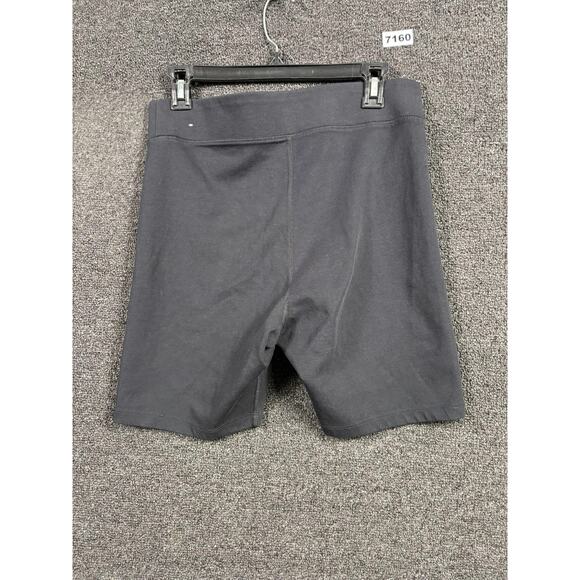 Nike Shorts Womens Large Black Biker Compression High Rise Stretch DV7797-010 - Picture 2 of 8